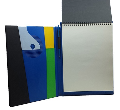 gbc Portablocco A4. Optima Blu. Dimensioni: 24x32 cm..