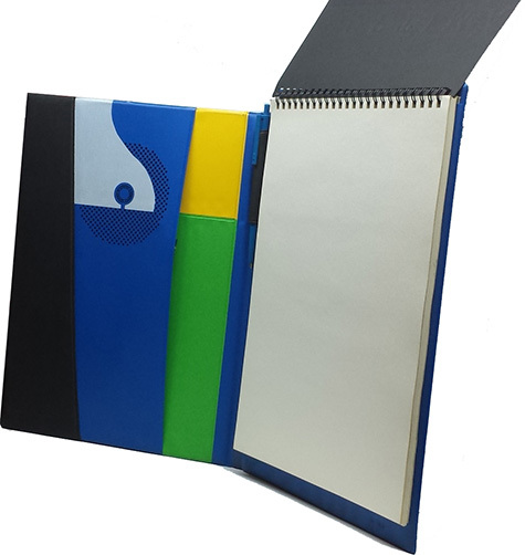 gbc Portablocco A4. Optima Blu. Dimensioni: 24x32 cm..