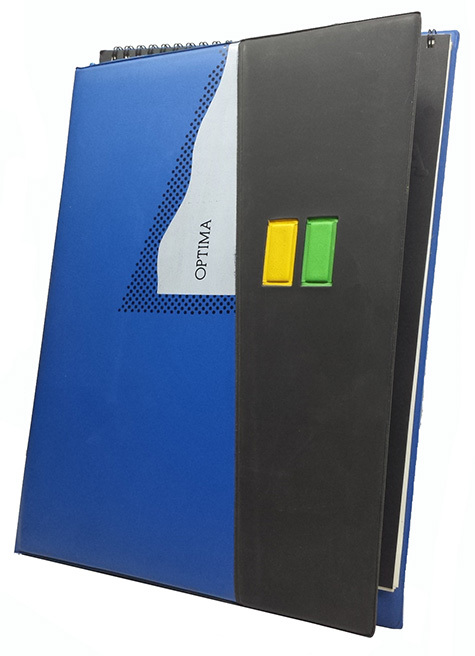 gbc Portablocco A4. Optima Blu. Dimensioni: 24x32 cm..