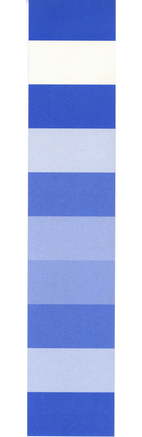 gbc Copridorso adesivo BLU, 20x4 cm Copridorso in carta colorata. fondo colorato..