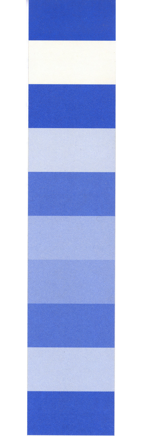 gbc Copridorso adesivo BLU, 20x4 cm Copridorso in carta colorata. fondo colorato..