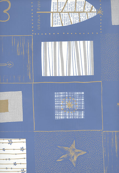 carta Carta Regalo BluOro, A4, 65gr Carta patinata da 65gr-mq. Formato: 100x70cm.