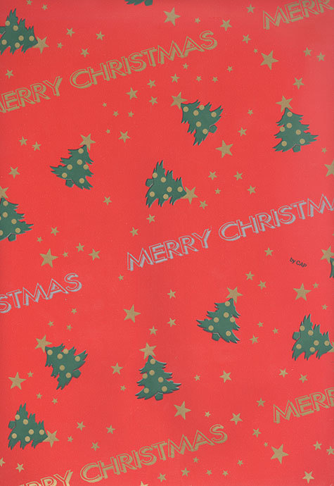 carta Carta Regalo rossa, A4, 65gr Carta patinata da 65gr-mq. Formato: 100x70cm.