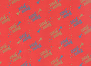 carta Carta Regalo rossa , A4, 65gr BRA3419.