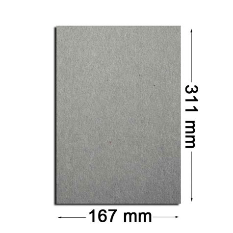 legatoria Quadranti per volumi cartonati formato A5,  spessore 2 mm, angoli arrotondati, dimensioni 167x311mm.