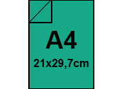carta SimilLino Zanders VerdreSmeraldo143, 125gr, A4 per rilegatura, cartonaggio, formato A4 (21x29,7cm), 125 grammi x mq bra344