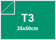 carta SimilTela Zanders 143verdeSMERALDO, 125gr, t3 per rilegatura, cartonaggio, formato t3 (35x50cm), 125 grammi x mq.