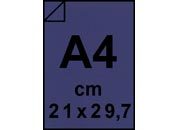 carta Cartoncino Antelope Goffrato BLU Formato A4 (21x29,7cm), 250grammi x mq.