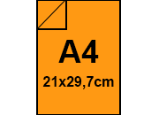 carta CartoncinoPLASTIFICATO RismaLuceFavini, a4, 230gr, GIALLOoro52 Formato A4 (21x29,7cm), 230grammi x mq, (200cartoncino+30plastificazione) bra407