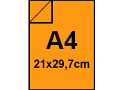 carta CartoncinoPLASTIFICATO RismaLuceFavini, a4, 230gr, GIALLO ORO Formato A4 (21x29,7cm), 230grammi x mq, (200cartoncino+30plastificazione).