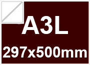 carta Cartoncino, Pearl, Bordeaux, a3l, 250gr Retro BIANCO, Formato a3l (29,7x50cm), 250grammi x mq.