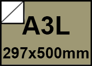 carta Cartoncino, Pearl, GrigioQuarzo, a3l, 250gr Retro BIANCO, Formato a3l (29,7x50cm), 250grammi x mq bra445a3l