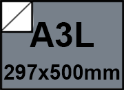 carta Cartoncino, Pearl, Zaffiro, a3l, 250gr Retro BIANCO, Formato a3l (29,7x50cm), 250grammi x mq bra446a3l