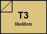 carta Cartoncino ManilaFormosa CAMOSCIO, t3, 250gr Formato t3 (35x50cm), 250grammi x mq.