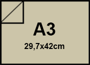 carta Cartoncino ManilaFormosa GRIGIO, a3, 250gr Formato a3 (29,7x42cm), 250grammi x mq.