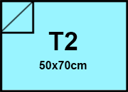 Cartoncino Favini, Burano, 250 g/m², T2, AZZURRO 08 BRA547t2