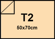 Cartoncino Favini, Burano, 250 g/m², T2, CAMOSCIO 02 BRA793t2