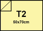 Cartoncino Favini, Burano, 250 g/m², T2, GIALLO 07 BRA554t2