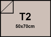 carta Cartoncino Burano GRIGIO, t2, 250gr Grigio 12, formato t2 (50x70cm), 250grammi x mq BRA795t2