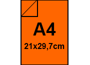 carta CartaColorata MondiNeusiedler. 160grammi, A4, Arancio43 coiFO20d5.