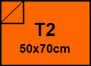 Cartoncino Favini, Burano, 250 g/m², T2, ARANCIO TROPICO 56 BRA577t2