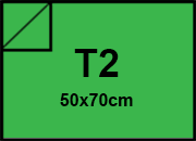 Cartoncino Favini, Burano, 250 g/m², T2, VERDE BANDIERA 60 BRA597t2