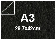 Cartoncino Favini, Remake Carapace, 120 g/m², A3, MIDNIGHT BRA627a3
