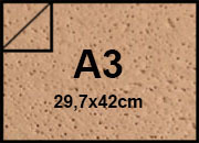 Cartoncino Favini, Remake Carapace, 250 g/m², A3, SAND BRA629a3