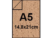 Cartoncino Favini, Remake Carapace, 120 g/m², A5, SAND BRA605a5