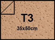 carta Cartoncino REMAKE CARAPACE Favini, SAND SABBIA, formato T3 (35x50cm), 250grammi x mq.