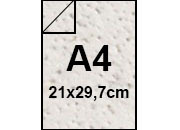 carta Cartoncino REMAKE CARAPACE Favini, OYSTER AVORIO, formato A4 (21x29,7cm), 250grammi x mq.