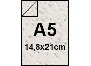 carta Cartoncino REMAKE CARAPACE Favini, OYSTER AVORIO, formato A5 (14,8x21cm), 250grammi x mq BRA630a5