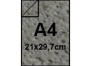 Cartoncino Favini, Remake Carapace, 250 g/m², A4, SMOKE BRA631
