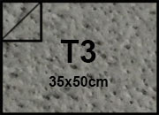 carta Cartoncino REMAKE CARAPACE Favini, SMOKE GRIGIO, formato T3 (35x50cm), 250grammi x mq.