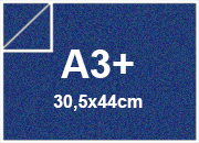 Cartoncino Favini, Majestic Satin, 120 g/m², A3+, BLUE SATIN bra726a3+