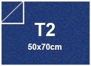 Cartoncino Favini, Majestic Satin, 120 g/m², T2, BLUE SATIN bra726t2