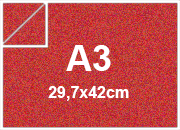Cartoncino Favini, Majestic Classic, 250 g/m², A3, EMPEROR RED bra746a3