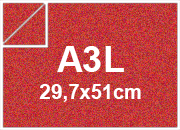 Cartoncino Favini, Majestic Classic, 120 g/m², A3L, EMPEROR RED bra728a3l