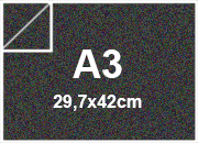 Cartoncino Favini, Majestic Classic, 250 g/m², A3, ANTHRACITE bra747a3
