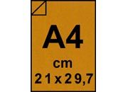 carta Cartoncino da pacco millerighe NOCCIOLA formato A4 (21x29,7cm), 230grammi x mq bra78