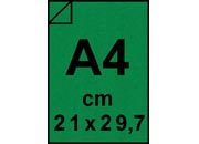 carta Cartoncino da pacco millerighe VERDE CHIARO formato A4 (21x29,7cm), 230grammi x mq bra79
