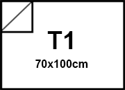 carta Cartoncino Softy Favini White, formato T1 (71x101cm), 120grammi x mq.