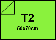 Cartoncino Favini, Burano, 250 g/m², T2, VERDE PRATO 54 BRA821t2