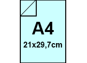 carta CartaColorata MondiNeusiedler. 80grammi, A4, Blu29 Formato A4 (210x297mm), 80gr. IQ Color, per fotocopie sbiancata con il metodo ECF, certificata ISO 9706 e FSC, ottima uniformit dei colori, eccellente macchinabilit.