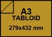 carta Carta Dorata, a3tabloid, 65gr Formato a3tabloid (27,9x43,2cm), 65grammi x mq.