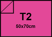Cartoncino Favini, Burano, 250 g/m², T2, ROSA SHOCKING 50 BRA847t2