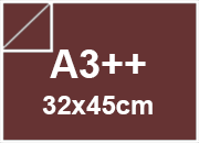 carta Cartoncino Burano BORD�, sra3, 200gr Rosso Bordeaux 76, formato sra3 (32x45cm), 200grammi x mq BRA1777sra3