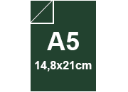 Cartoncino Favini, Burano, 250 g/m², A5, VERDE INGLESE 71 BRA870a5