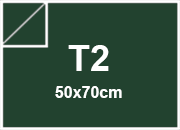 Cartoncino Favini, Burano, 250 g/m², T2, VERDE INGLESE 71 BRA870t2