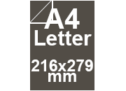 carta Cartoncino Burano GRAFITE, a4letter, 200gr Grigio Grafite 72, formato a4letter (21,6x27,9cm), 200grammi x mq BRA873a4letter